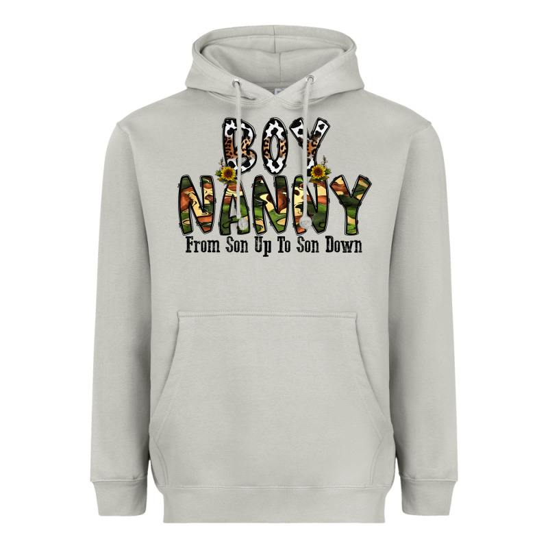 Boy Nanny From Son Up To Son Down Heavyweight Hoodie by CowhideDigitalArt | Teevron