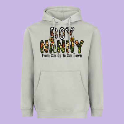 Boy Nanny From Son Up To Son Down Heavyweight Hoodie Designed By Cowhidedigitalart