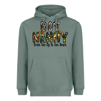 Sage boy nanny from son up to son down Heavyweight Hoodie - CowhideDigitalArt