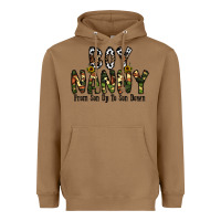 Toasted Coconut boy nanny from son up to son down Heavyweight Hoodie - CowhideDigitalArt