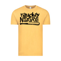 Vintage Mustard naughty by nature Vintage Tee - SnappyArt