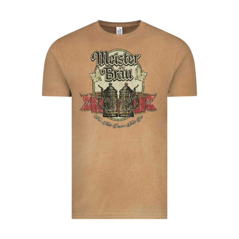 Meister Brau 1891, Beer Vintage Tee by SnappyArt | Teevron
