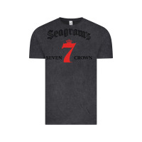Vintage Black Seagrams 7 Bk 1.png Vintage Tee - SnappyArt