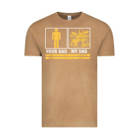 Vintage Camel mens my dad is a drummer your dad not drum player father's day t shirt Vintage Tee - SnappyArt