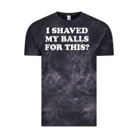Cloud Black I Shaved My Balls For This The Vintage Tee - SnappyArt