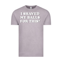 Vintage Zinc I Shaved My Balls For This The Vintage Tee - SnappyArt