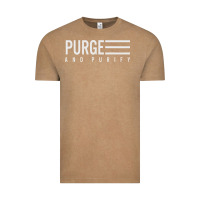 Vintage Coffee Purge And Purify Graphic Vintage Tee - SnappyArt