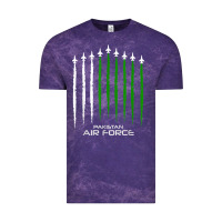 Cloud Purple pakistan air force shirt   pakistani flag men women kids t shirt Vintage Tee - SnappyArt
