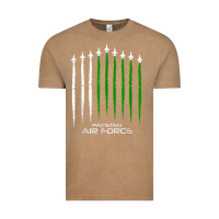 Vintage Coffee pakistan air force shirt   pakistani flag men women kids t shirt Vintage Tee - SnappyArt