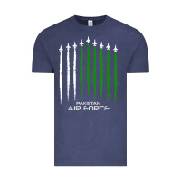Vintage Denim pakistan air force shirt   pakistani flag men women kids t shirt Vintage Tee - SnappyArt