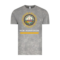 Cloud Rock new hampshire state flag new Vintage Tee - SnappyArt