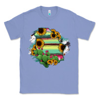 Colony Blue Chihuahua State Of Mexico Map Classic Tee - RanaPortraitStore