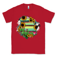 Red Chihuahua State Of Mexico Map Classic Tee - RanaPortraitStore