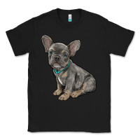 Black french bulldog Classic Tee - RanaPortraitStore