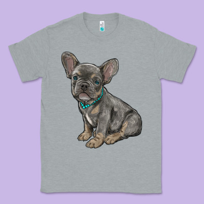 French Bulldog Classic Tee Designed By Ranaportraitstore