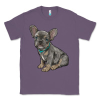 Lavender french bulldog Classic Tee - RanaPortraitStore