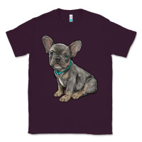 Plum french bulldog Classic Tee - RanaPortraitStore