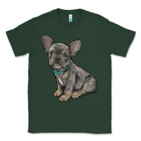 Sports Green french bulldog Classic Tee - RanaPortraitStore