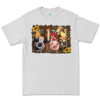 Dove Grey western farm animals Premium Tee - RanaPortraitStore