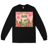 Black not today succa tumbler Long Sleeve Tee - TumblerDesignByShophia