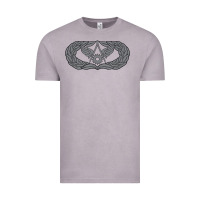 Vintage Zinc Air Force Civil Engineer Badge Vintage Tee - SnappyArt