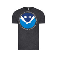 Vintage Black noaa national oceanic and atmospheric administrati Vintage Tee - SnappyArt