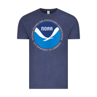 Vintage Denim noaa national oceanic and atmospheric administrati Vintage Tee - SnappyArt
