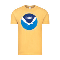 Vintage Mustard noaa national oceanic and atmospheric administrati Vintage Tee - SnappyArt