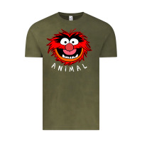 Vintage Olive Muppets Animal Vintage Tee - SnappyArt