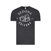 Vintage Black womens sedona arizona t shirt sedona az vintage arizona vacation v nec Vintage Tee - SnappyArt