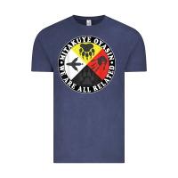Vintage Denim native american medicine wheel, mitakuye oyasin t shirt Vintage Tee - SnappyArt