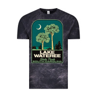 Cloud Black Trending Lake Wateree State Park Sc Vintage Travel Vintage Tee - SnappyArt