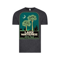 Vintage Black Trending Lake Wateree State Park Sc Vintage Travel Vintage Tee - SnappyArt