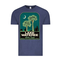 Vintage Denim Trending Lake Wateree State Park Sc Vintage Travel Vintage Tee - SnappyArt