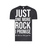 Vintage Black Rockhounds gear gift Just one more rock funny rockhounding Vintage Tee - SnappyArt
