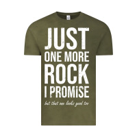 Vintage Olive Rockhounds gear gift Just one more rock funny rockhounding Vintage Tee - SnappyArt