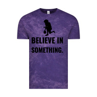 Cloud Purple Colin Kaepernick Believe In Something Vintage Tee - SnappyArt