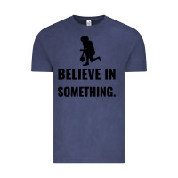 Vintage Denim Colin Kaepernick Believe In Something Vintage Tee - SnappyArt