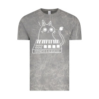 Cloud Rock The KIFFNESS X ALUGALUG white cat Classic Vintage Tee - SnappyArt