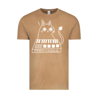 Vintage Camel The KIFFNESS X ALUGALUG white cat Classic Vintage Tee - SnappyArt