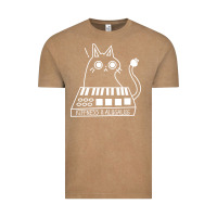 Vintage Coffee The KIFFNESS X ALUGALUG white cat Classic Vintage Tee - SnappyArt
