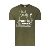 The Kiffness X Alugalug White Cat Classic Vintage Tee | Teevron