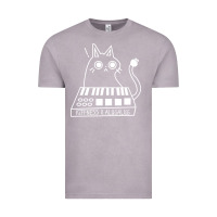Vintage Zinc The KIFFNESS X ALUGALUG white cat Classic Vintage Tee - SnappyArt