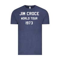 Vintage Denim Jim Croce World Tour 1973 Vintage Tee - SnappyArt