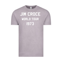 Vintage Zinc Jim Croce World Tour 1973 Vintage Tee - SnappyArt