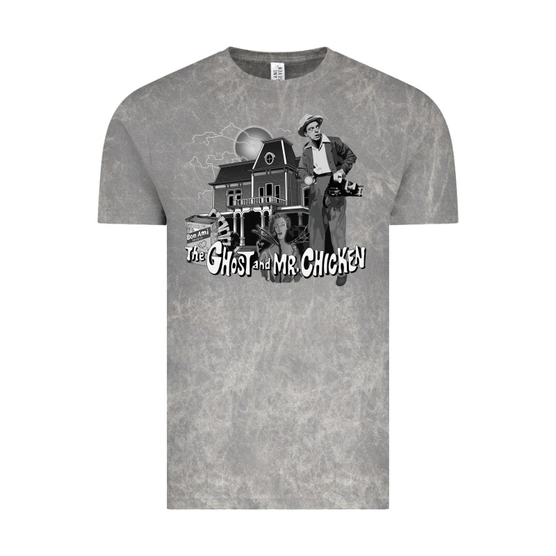 The Ghost And Mr Chicken Green Vintage Tee by FloraArt | Teevron