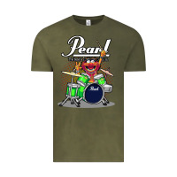 Animal Drummer Pearl Drums Vintage Tee | Teevron