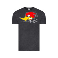 Vintage Black mr horsepower clay smith cams cigar smoking woodpecker shirt for man f Vintage Tee - FloraArt
