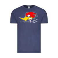 Vintage Denim mr horsepower clay smith cams cigar smoking woodpecker shirt for man f Vintage Tee - FloraArt