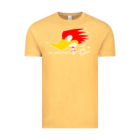 Vintage Mustard mr horsepower clay smith cams cigar smoking woodpecker shirt for man f Vintage Tee - FloraArt